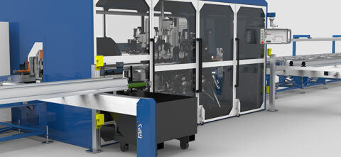 Van Dulst toont bewerkingscentrum Mecal MC305 Kosmos TM met sferische robot belader