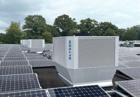 Oxycom laat twee-traps adi­a­ba­ti­sche koeling zien op Technishow